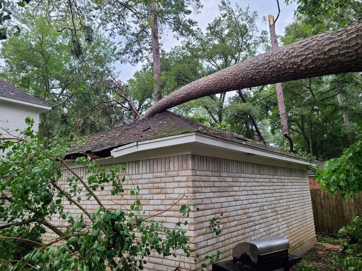 Storm Damage Repair in The Woodlands, TX