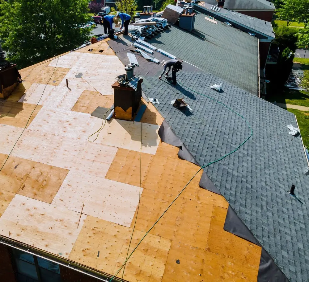 Roof replacement insurance claims assistance in The Woodlands, TX