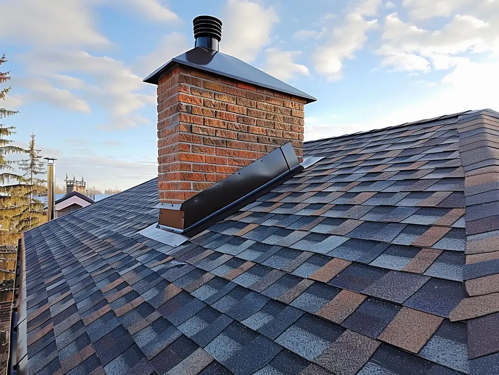 Shingle replacement by Perkins Roofing